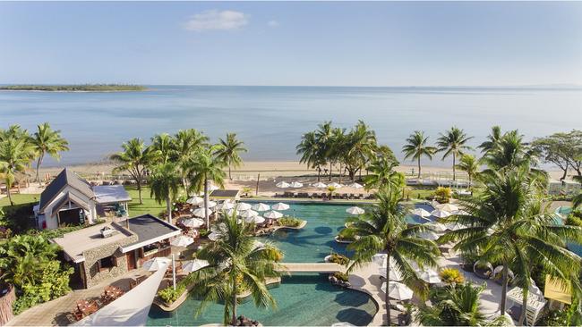 The best hotel I’ve ever stayed in is The Sofitel Fiji Resort & Spa. Picture: Sofitel.