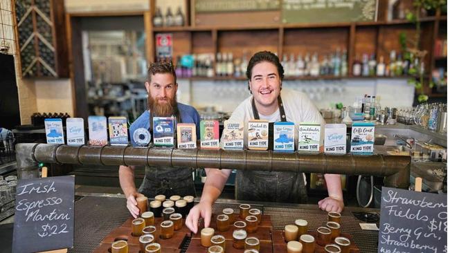 Sink a frothy at King TideIt seems that most every coastal town in Australia these days has its own micro brewery and we are absolutely here for it. King Tide is a brilliant example of attention shifting away from multinational suds to those crafted onsite with pride. If you like the old-school vibes of a hazy IPA, order a Leap Day. There is also a Pale Ale and Xpa but if you can no longer bring yourself to say the word ‘corona’ the Cerveza Mexican Lager is for you. For something a bit more fun we were very happy sipping the Look At My Hat Pineapple IPA. Book here See also:• Foodie guide to the NSW Mid North Coast• 17 incredible ocean pools in NSW• This virtual flight over NSW is amazing