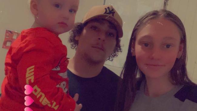 Parents of two-year-old Izaya Jasperson who died tragically in a car crash on Sarina Marlborough Rd in Clark Creek, Kira Jasperson and Javarn Doyle. Picture: Facebook