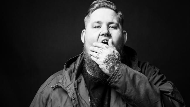 Remember the name Rag’n’Bone Man as Rory Graham may have a rewarding career ahead of him as a singer/songwriter. Picture: Sony