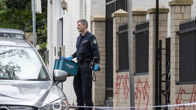 Police are investigating three separate antisemitic incidents that occurred in Sydney overnight. Picture: NewsWire / Simon Bullard.