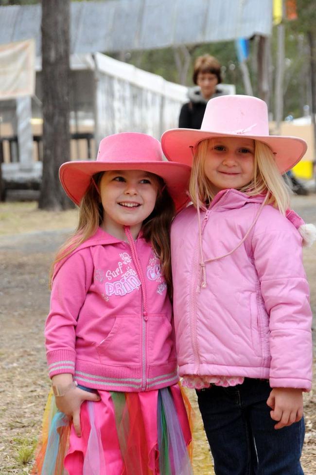 Gypsy Rusell and Matilda Andrews. Picture: Craig Warhurst