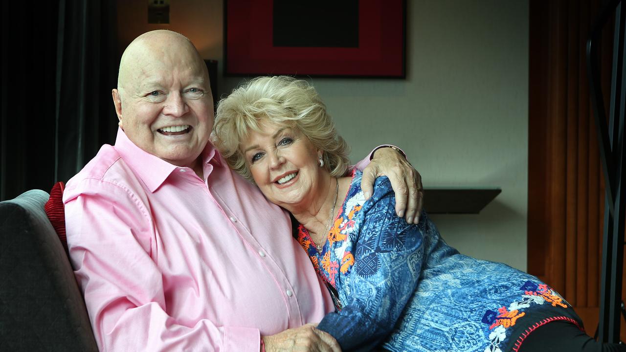 Bert and wife Patti. Picture: David Caird