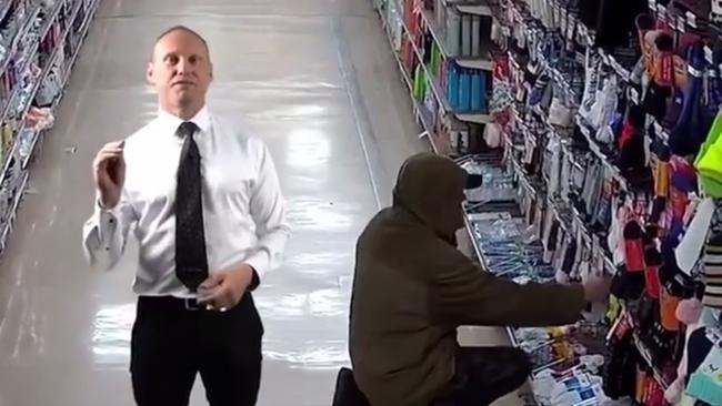 Adelaide supermarket director John-Paul Drake has taken a tongue-in-cheek approach to identity thieves caught stealing produce from stores. Picture: Instagram