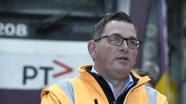 Victorian Premier Daniel Andrews is under fire for refusing to develop the state’s immense low-cost non fracked gas deposits. Picture: Andrew Henshaw/NCA NewsWire