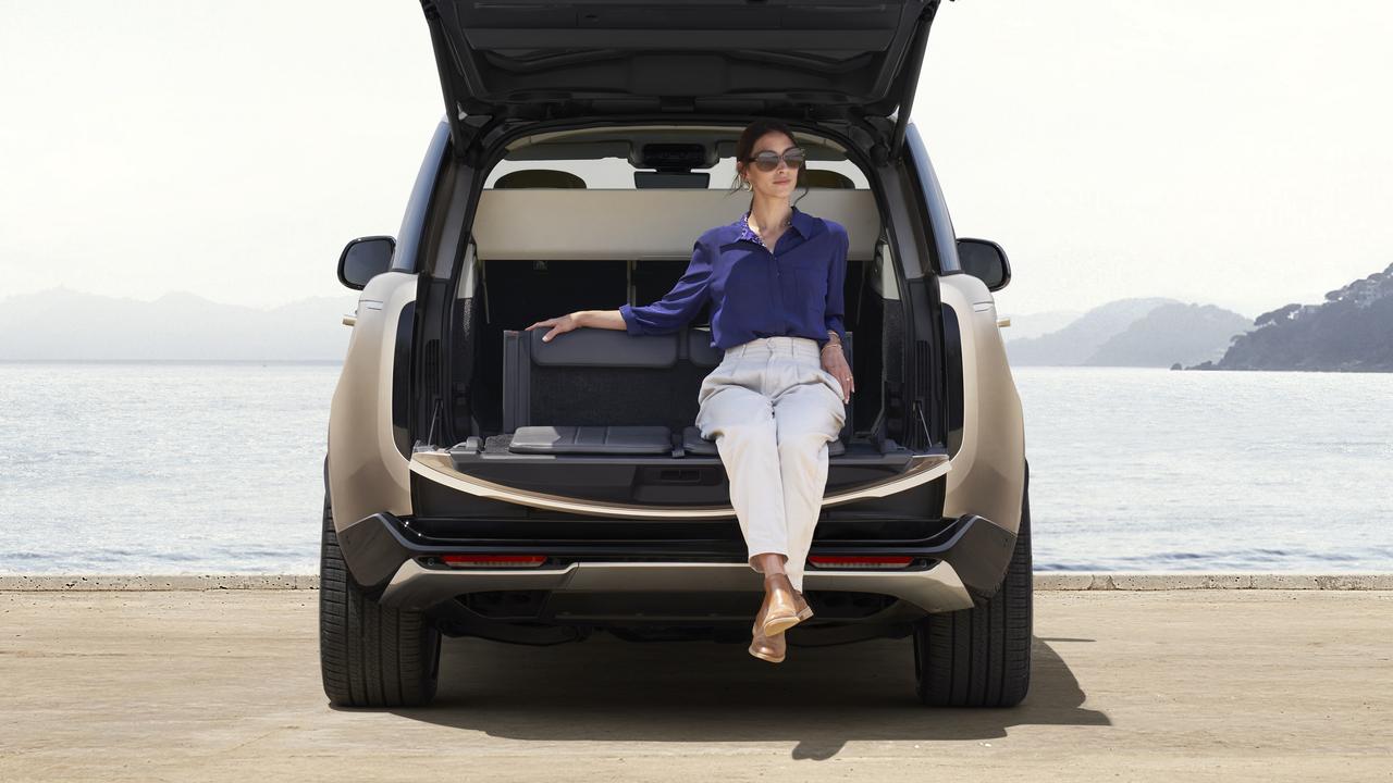 Fold-out seats in the tailgate help make the Range Rover feel special