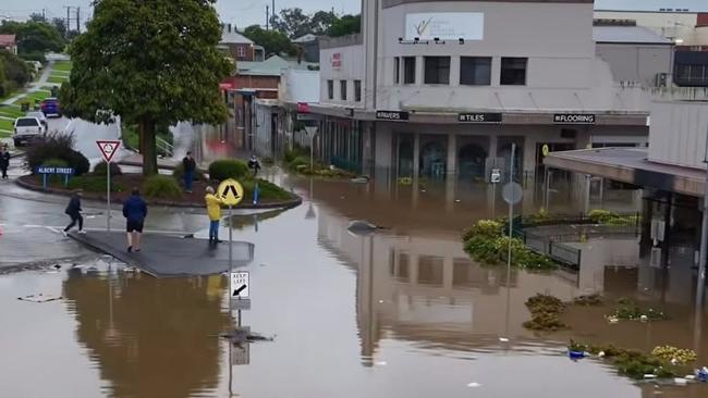 Communities such as Taree have been hit hard by flooding.