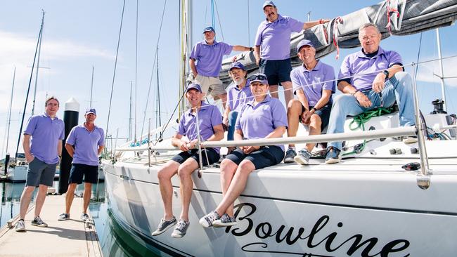 Bowline entrants in the Sydney Hobart yacht race in Adelaide on Saturday, November 27, 2021. The Advertiser/ Morgan Sette.