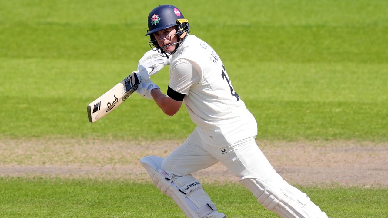 Harris century tops the charts in County Championship