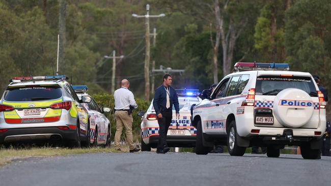 Two men have been transferred to hospital after a shooting at Pimpama ...