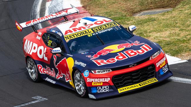 Shane van Gisbergen is the first driver to break the 300km/h barrier at Bathurst. (Photo by Daniel Kalisz/Getty Images)