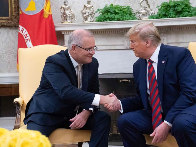 Australian hasn’t followed US President Trump’s lead to withdraw funding from the WHO. Picture: AFP