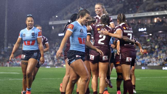 A record crowd watched Origin II in Newcastle this year. Picture: Cameron Spencer/Getty Images