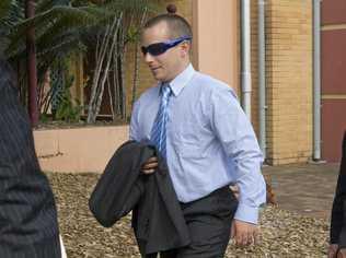 Edward 'Ned' Saffin leaves Lismore Court House ahead of sentencing for his involvement in an armed robbery. Photo Jay Cronan / The Northern Star. Picture: Jay Cronan