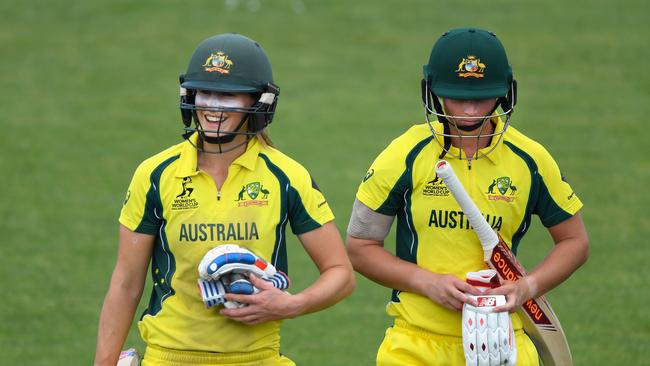 Ellyse Perry and Meg Lanning have been hard to dislodge.