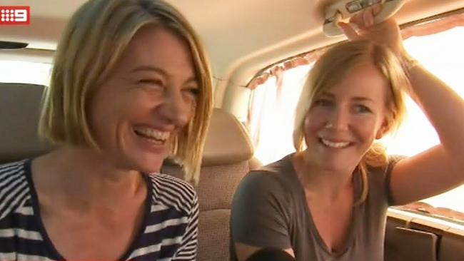 60 Minutes reporter Tara Brown along with Sally Faulkner and the 60 minutes crew have been released. Picture: Channel 9