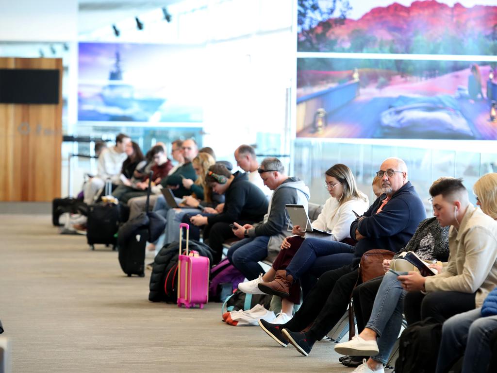 Flight Centre boss has urged international travel to restart with or without a vaccine. Picture: Kelly Barnes/NCA NewsWire