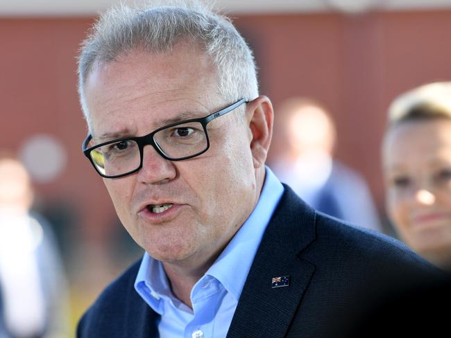 Prime Minister Scott Morrison announced the royal commission this week. Picture: NCA NewsWire/Jeremy Piper