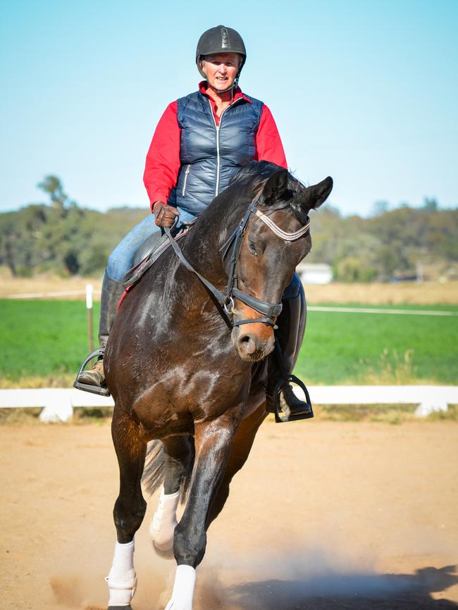 Two-time Paralympian and Grand Prix-level dressage rider, Sue-Ellen Lovett