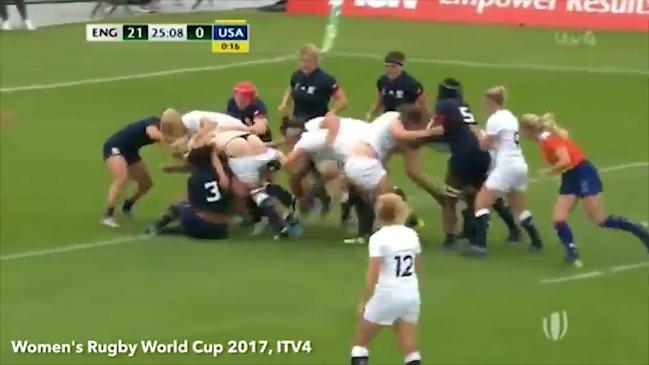 Women S Rugby World Cup Star Caught With Her Pants Down