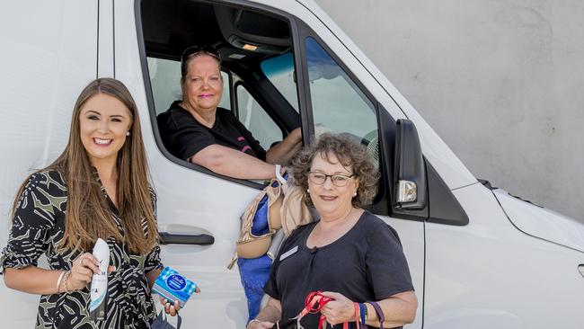 The charity has delivered 50,000 bras across Queensland. Picture: Jerad Williams