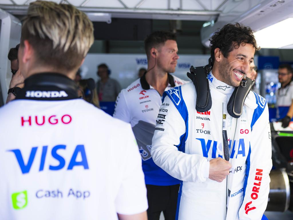 Daniel Ricciardo will start from ninth on the grid. Picture: Rudy Carezzevoli/Getty Images