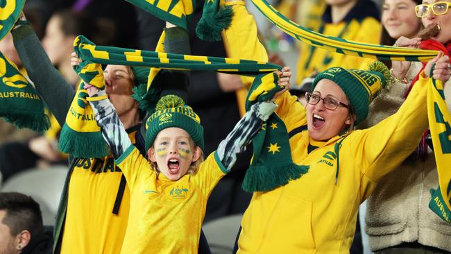 Over 100,000 football fans are set to descend on Sydney for 11 matches across the Women’s World Cup schedule. Picture: Mackenzie Sweetnam/Getty Images