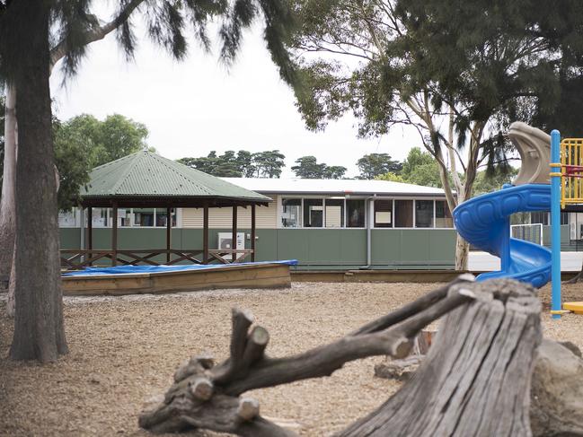 Relocatable classrooms need to be replaced according to the school. Picture: Ellen Smith