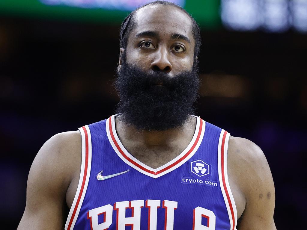 NBA on ESPN on X: FEAR THE BEARD. James Harden leads the way with