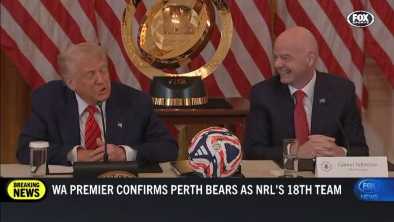 Trump meets FIFA president ahead of WC