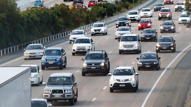 The Pacific Motorway (M1) at Cooomera. Picture: Nigel Hallett