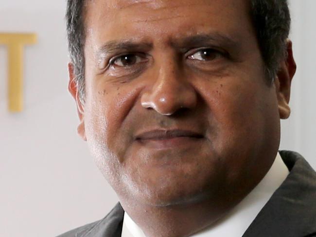 19/05/2016: Newcrest CEO Sandeep Biswas, in Melbourne. Stuart McEvoy for The Australian.