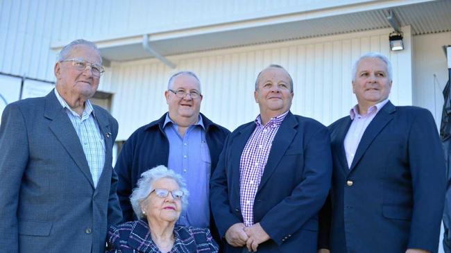 FROM LEFT: Pat, Tony, Michael, Terry and Marie Nolan. Picture: Tom Daunt