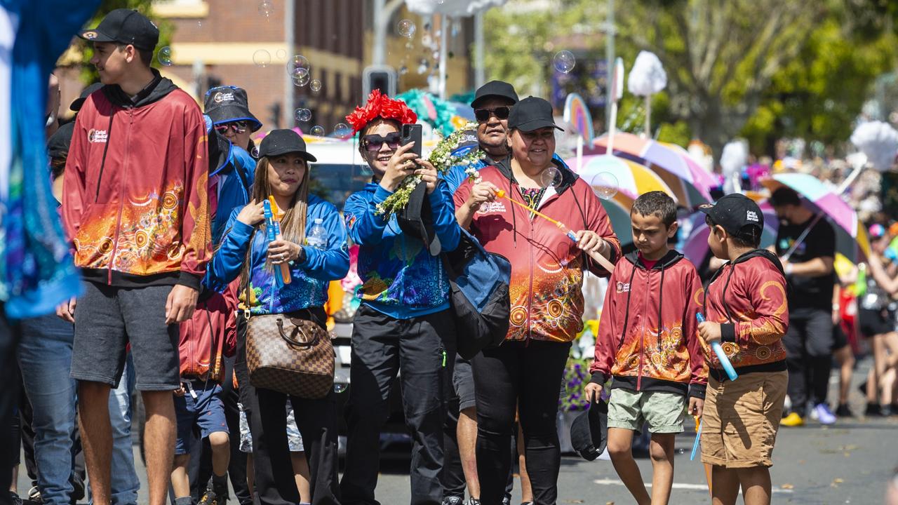 Carbal Medical Services entry in the Grand Central Floral Parade of Carnival of Flowers 2022, Saturday, September 17, 2022. Picture: Kevin Farmer