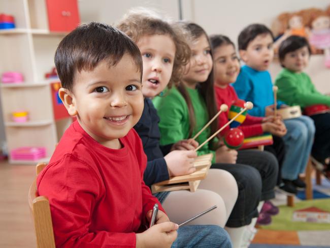 Kids at daycare childcare. Picture: iStock