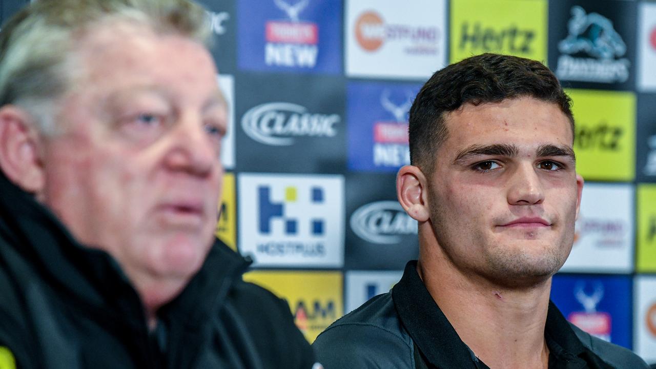 Former Panthers General Manager Phil Gould has not minced his words about star halfback Nathan Cleary. (AAP Image/Brendan Esposito)