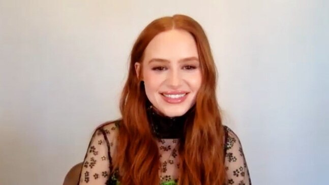 Madelaine Petsch Talks Filming Final Season of ‘Riverdale,’ New Holiday Movie| THR Interview