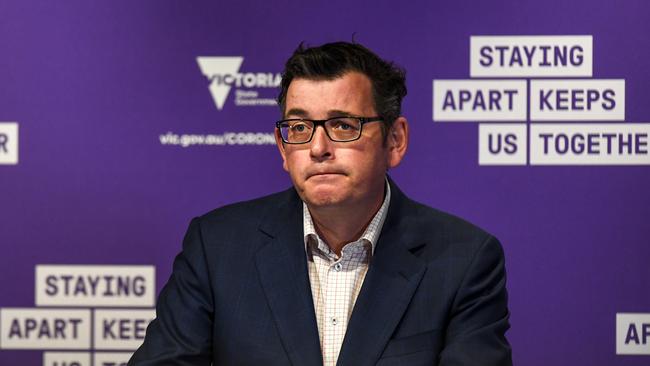 Andrews is set to be grilled on issues including his plans for Victoria’s recovery Picture : NCA NewsWire / Penny Stephens