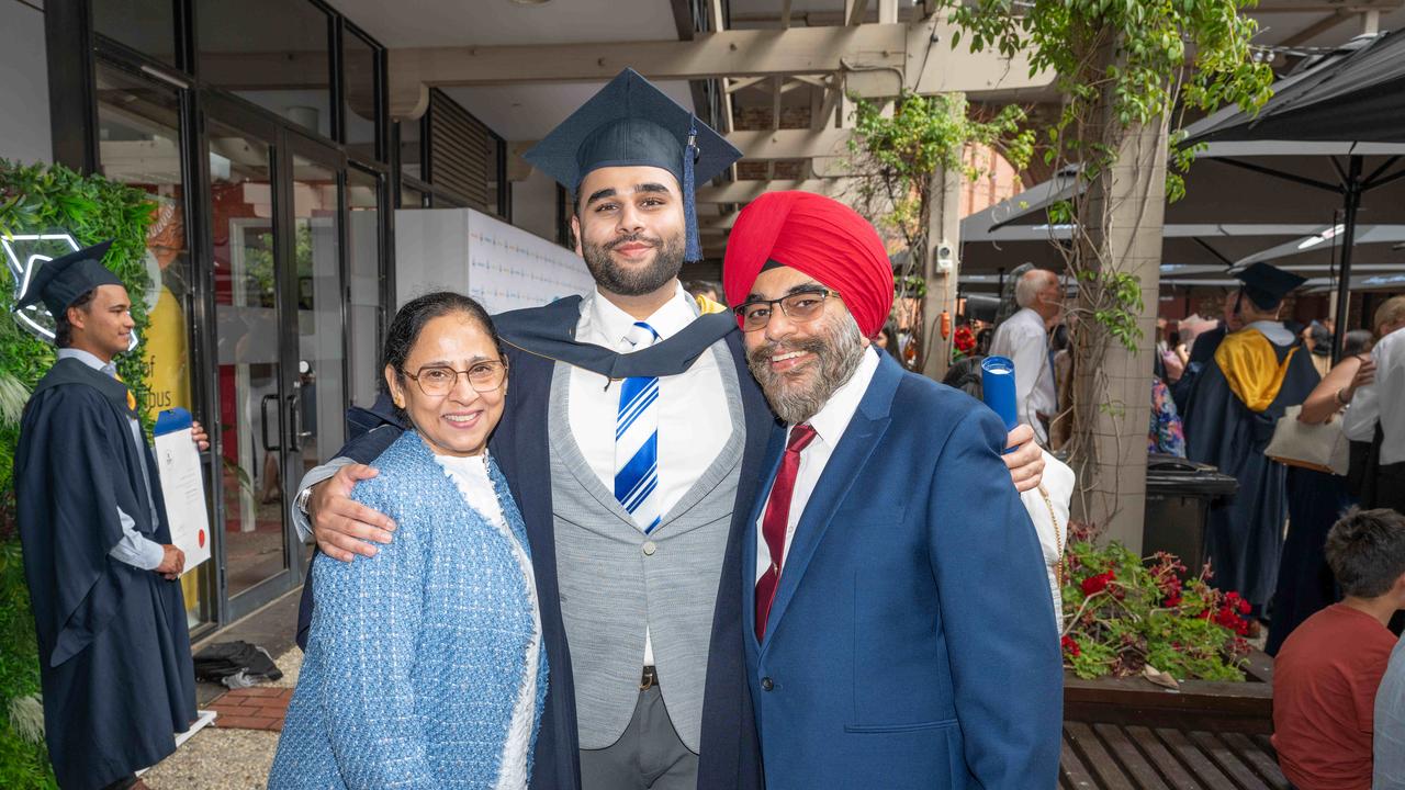 03-02-2025 Deakin University graduation Kamal Jeet Singh, Abhinoor Singh and Hardeep Kaur