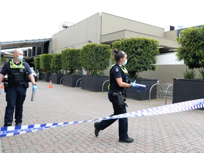 Knife crime among youths has become frequent at shopping centres in Melbourne’s north and west. Picture: Andrew Henshaw