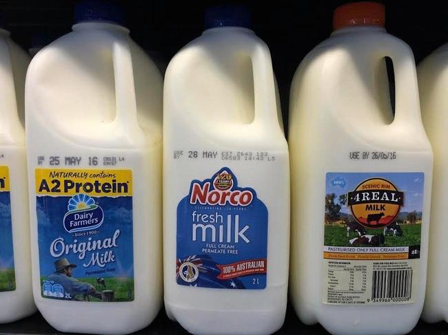 The Queensland Dairyfarmers&#39; Organisation said consumers shouldn&#39;t be fooled by the big retailer&#39;s milk levy. Picture: Molly Glassey