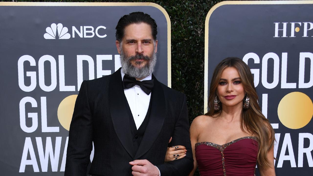 Sofia Vergara and her ex-husband actor Joe Manganiello in 2020 before their split. Photo: VALERIE MACON / AFP.