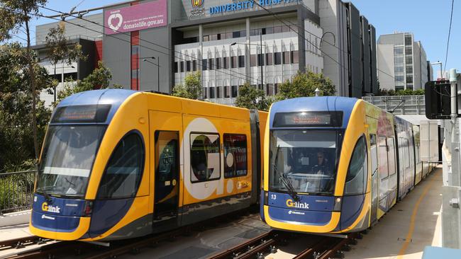 The light rail is a big success according to a new council report. Picture Glenn Hampson