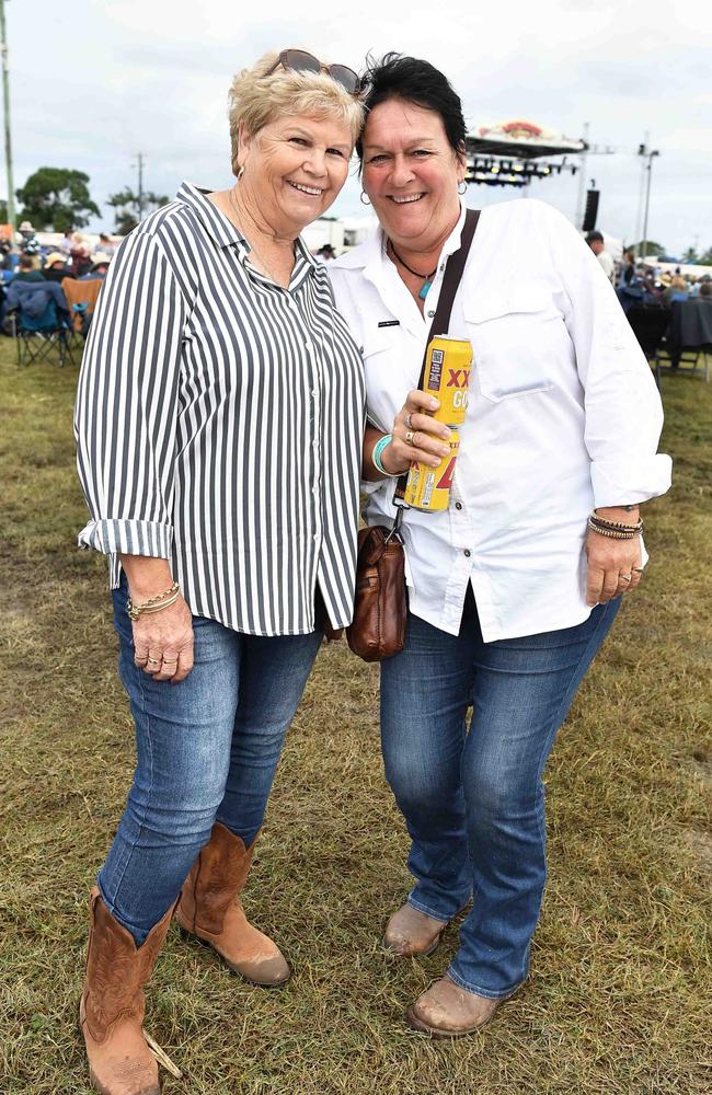 Teena Johnson and Trace Donghi at Lighthouse Country Music Festival, Burnett Heads. Picture: Patrick Woods.