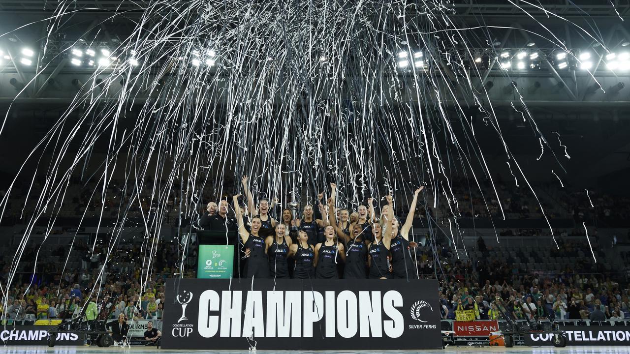 New Zealand were the overall winners of the series. Picture: Daniel Pockett/Getty Images