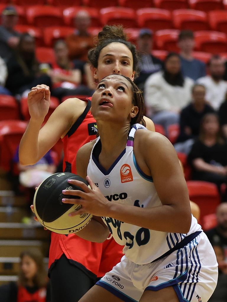 Naz Hillmon in action for Southside Flyers in round 1. Picture: Paul Kane/Getty Images