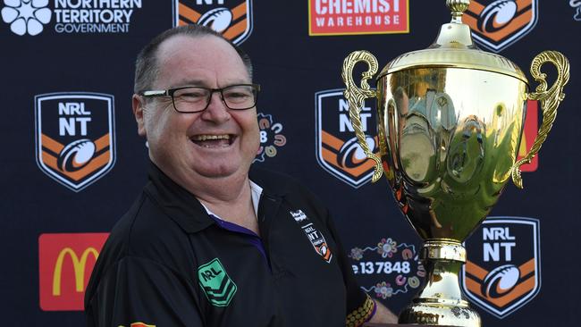 NRLNT chief executive Tony Crowe has had a big first year at the helm of the NRLNT. Picture: (A) manda Parkinson