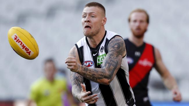 Gary Buckenara says the Suns should “shoot for the stars” and chase Collingwood star Jordan De Goey. Picture: Getty Images