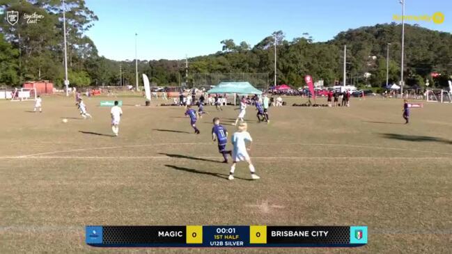 Replay: Magic United v Brisbane City (U12 silver boys cup) - Football Queensland Junior Cup Day 1