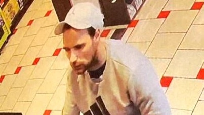 CCTV footage of Luke Trout. Pic: SAPOL